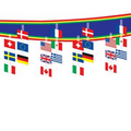 International Flag Ceiling Decor